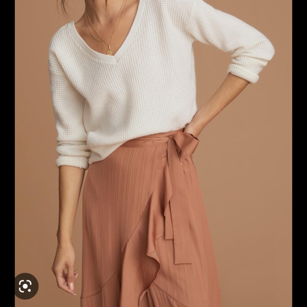 ANTHROPOLOGIE MAEVE CROSS BACK SWEATER - Picture 11 of 11